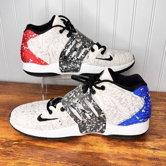 Nike KD 14 Size 12 Academy Promo EYBL Multicolor Black White Red Blue DM8348-900 - Picture 2 of 16